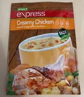 Mängden socker i Creamy Chicken instant soup with croutons