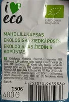 Mängden socker i Ekoloģisks ziedkāposts