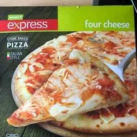 Mängden socker i Four cheese pizza