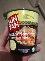Mängden socker i Instant Noodles Tom Yum flavour