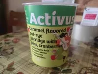 Mängden socker i Caramel flavored oat-rye porridge with pear cranberries