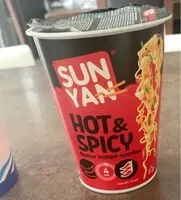 Mängden socker i Nouille hot & spicy