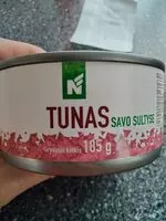 Mängden socker i tunas