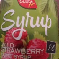 Mängden socker i Wild strawberry syrup