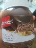 Mängden socker i Hazelnut flavoured cocao spread