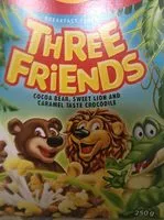 Mängden socker i Three friends