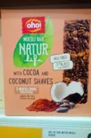 Mängden socker i Muesli natur