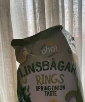 Mängden socker i Linsbågar rings - spring onion
