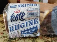 Mängden socker i Ruginė sumuštiniu duona