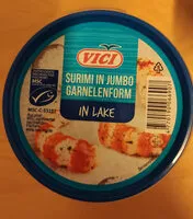 Mängden socker i Surimi in Jumbo Garnelenform