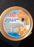 Mängden socker i Surimi