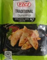 Mängden socker i Traditional dumplings with chicken, cheese & boletus