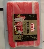 Mängden socker i Snow crab palitos de surimi