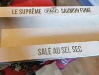 Mängden socker i Saumon Atlantique fumé élevé en Norvège