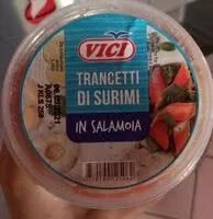 Mängden socker i Trancetti di surimi