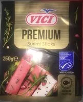 Mängden socker i Surimi