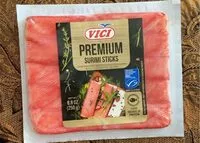 Mängden socker i Surimi sticks