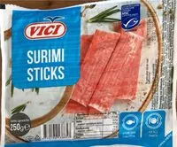 Mängden socker i Surimi sticks