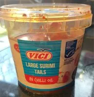 Mängden socker i Large surimi tails