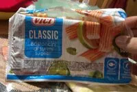 Mängden socker i Bastoncini di surimi congelati