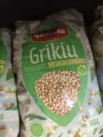 Mängden socker i neskrudinti grikiai