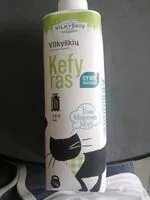 Mängden socker i Vilkyškių kefyras