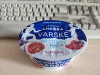 Mängden socker i Proteinų varškė su figomis