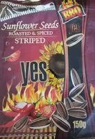 Mängden socker i Sunflower Seeds Y.E.S. BBQ Flavour, 150g