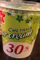 Mängden socker i Smetan