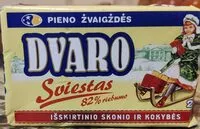 Mängden socker i Sviestas 82%