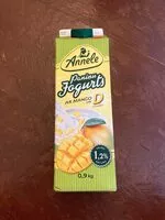 Mängden socker i Paniņu jogurts ar mango un D vitamīnu