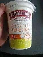 Mängden socker i Žemaitijos grietinė