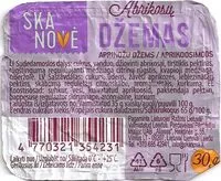 Mängden socker i Abrikosų džemas