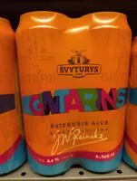 Mängden socker i gintarinis