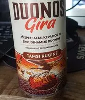 Mängden socker i tamsi ruginė