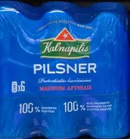 Mängden socker i pilsner