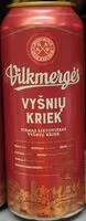 Mängden socker i vyšnių kriek