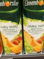 Mängden socker i Elmenhorster įvairių vaisių nektaras