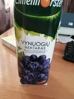 Mängden socker i Vynuogių nektaras