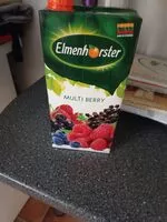 Mängden socker i Įvairių uogų sultys