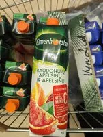 Mängden socker i raudonų apelsinų