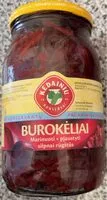 Mängden socker i Burokeliai