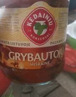 Mängden socker i Grybautojų