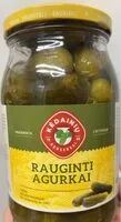 Mängden socker i Rauginti Agurkai