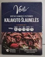 Mängden socker i Kalakuto šlaunelės