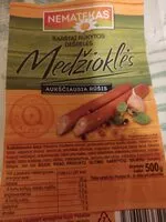 Mängden socker i karštai rūkytos dešrelės