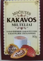 Mängden socker i kakavos milteliai