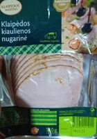 Mängden socker i Kiaulienos nugarinė