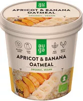 Mängden socker i Apricot and banana oatmeal