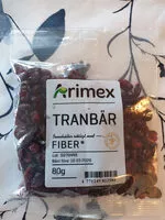 Mängden socker i Tranbär